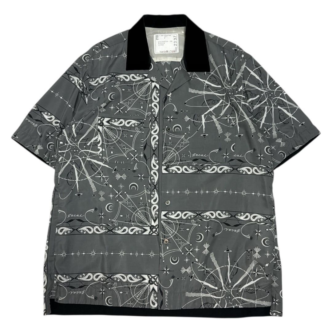 sacai x Dr.Woo 20SS Bandana Print Shirt - メルカリ