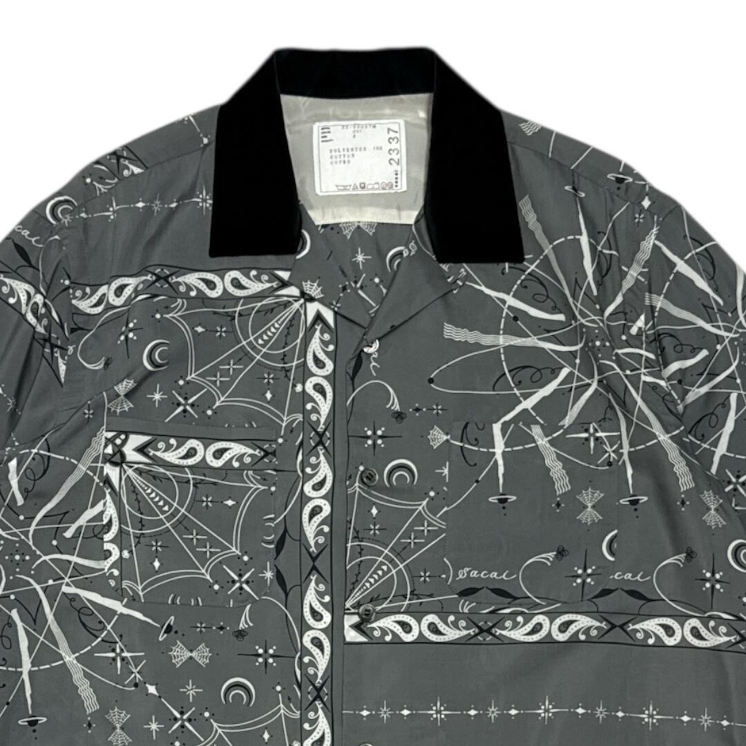 sacai x Dr.Woo 20SS Bandana Print Shirt - メルカリ