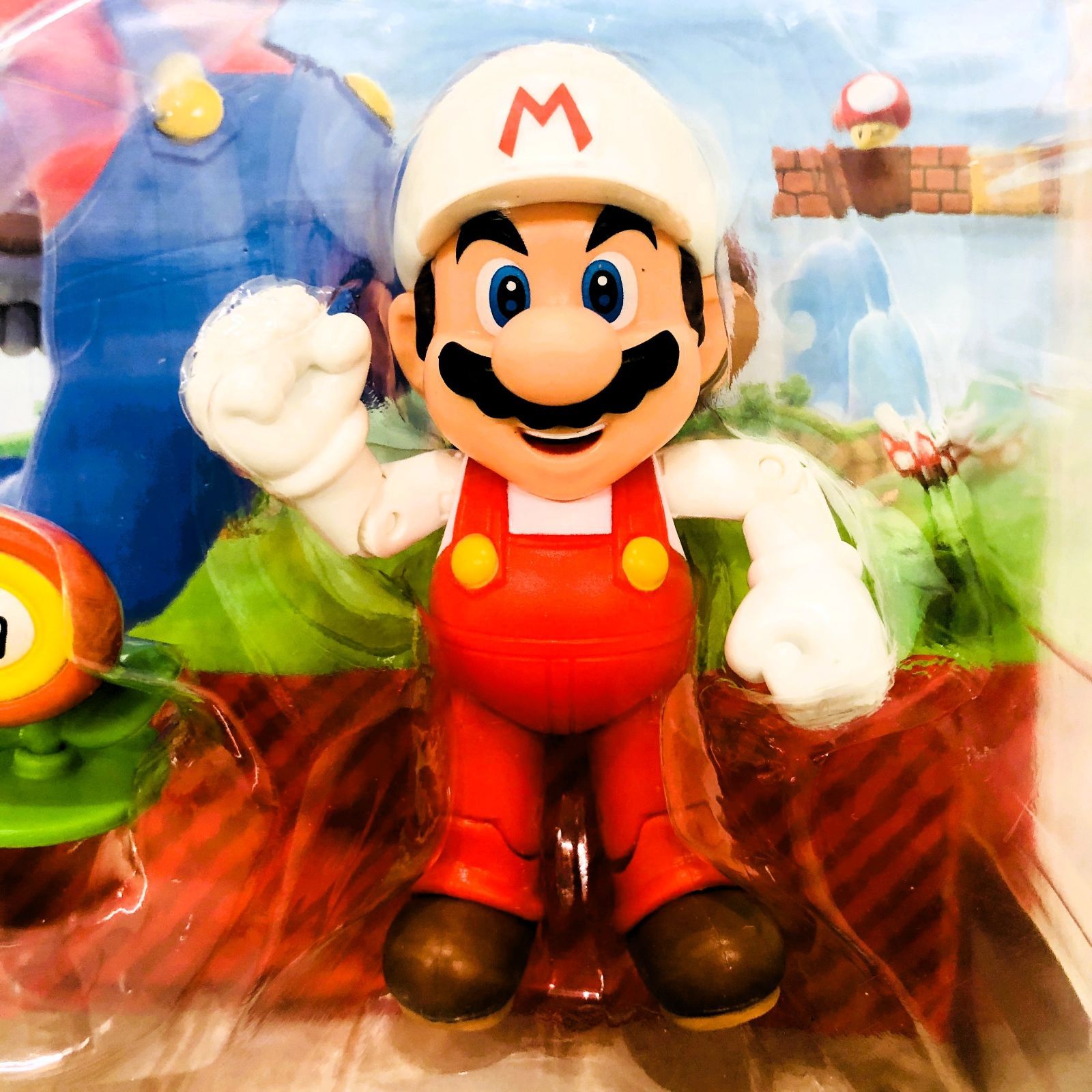 マリオ＆ファイアマリオ フィギュア2体セット🎮 任天堂 Nintendo JAKKS