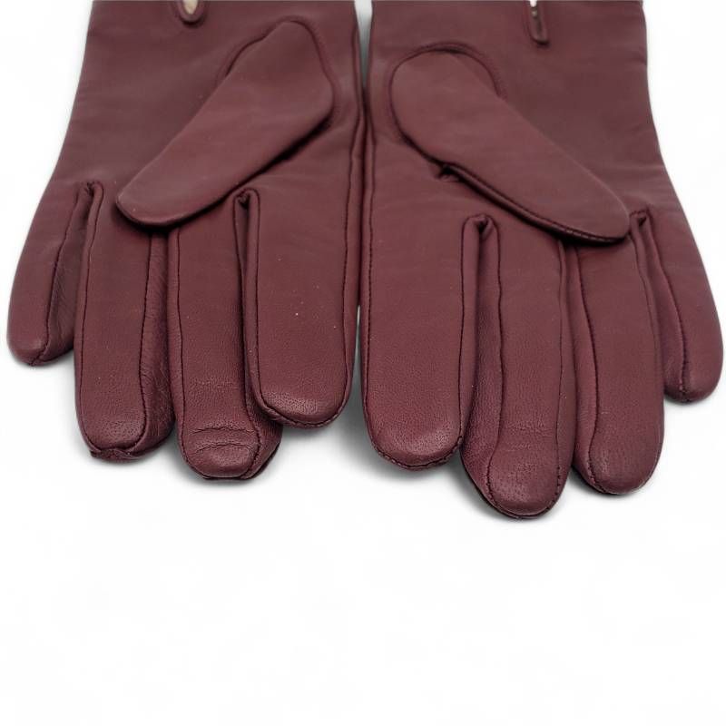 美品 BURBERRY バーバリー 手袋 グローブ ノバチェック レザー