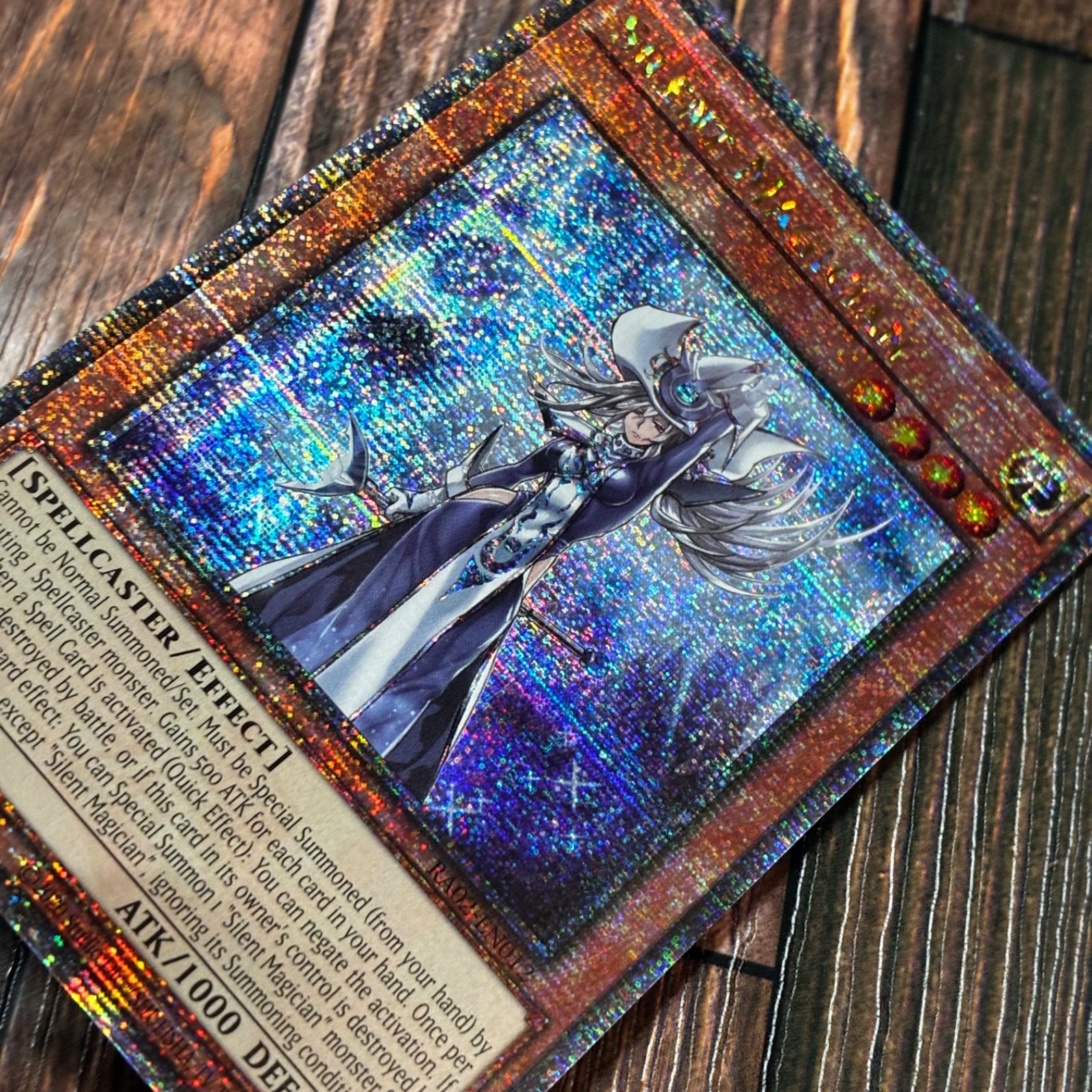 遊戯王 英語版 沈黙の魔術師-サイレント・マジシャン 25thシークレット