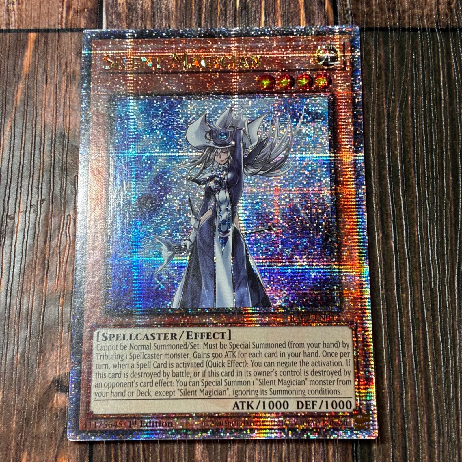 遊戯王 英語版 沈黙の魔術師-サイレント・マジシャン 25thシークレット
