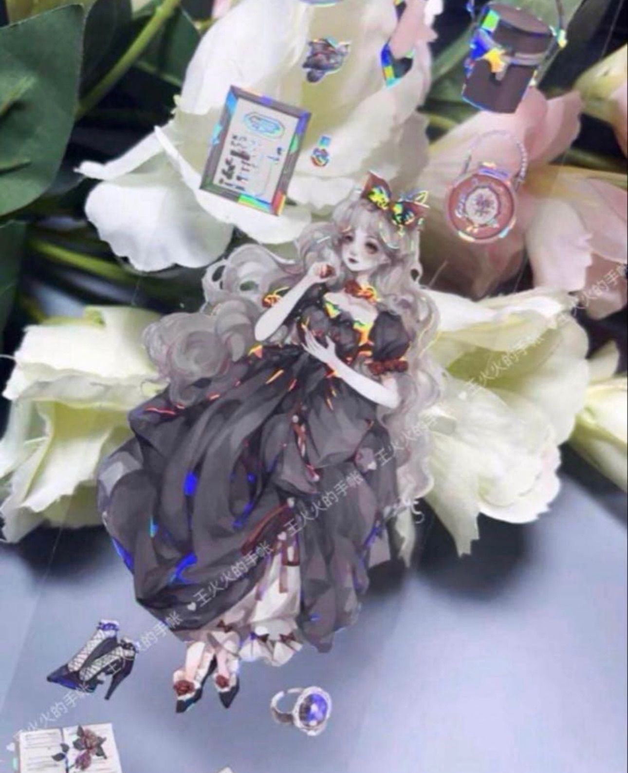 贝壳光 6 cm 10 m 红玫瑰庄园 海外マスキングテープ 海外マステ