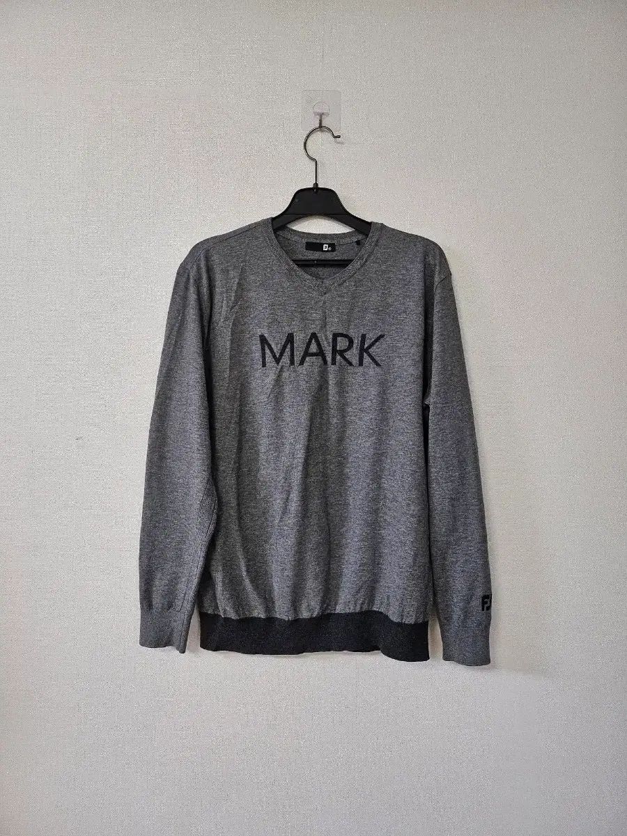 フットジョイ FJ MARK スウェット Tシャツ グレー 105