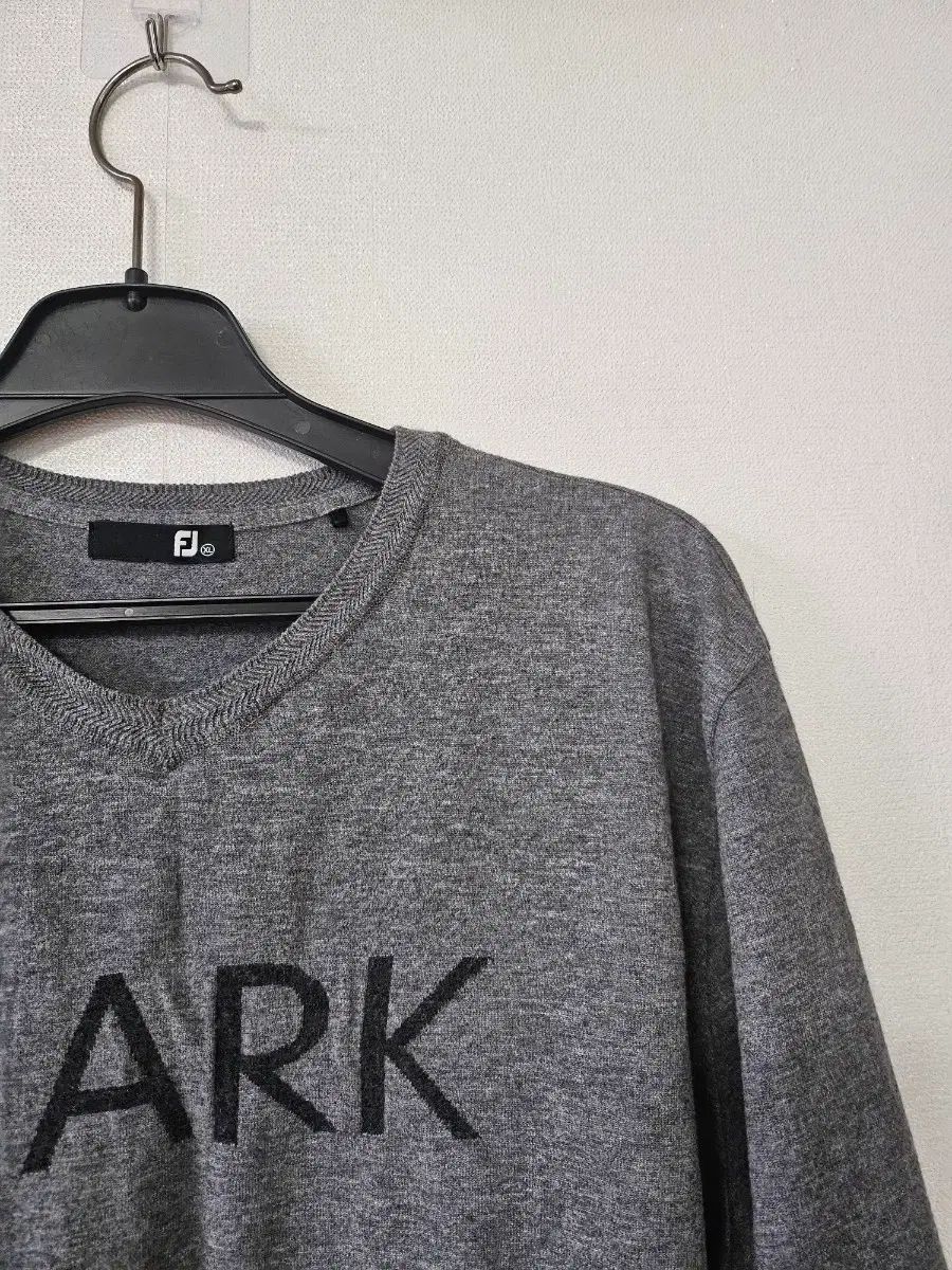 フットジョイ FJ MARK スウェット Tシャツ グレー 105