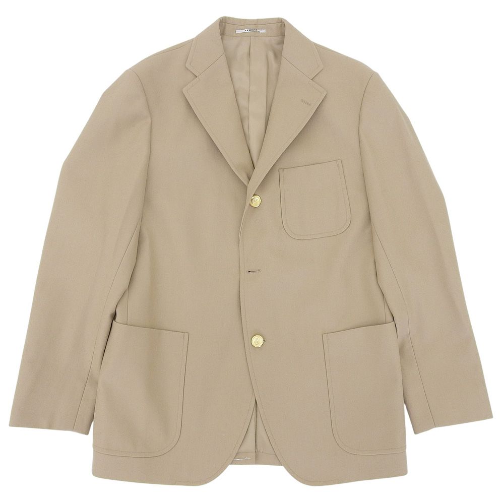 美品★J.PRESS 金ボタン テーラードジャケット ブレザー ベージュ J.PRESS ジェイプレス 新品同様 GREEN ウール 金釦 3Bジャケット