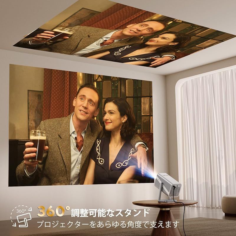 プロジェクター 家庭用【Netflixライセンス&20WDolby対応】750ASNI 高