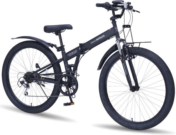 池商 折畳セミファットバイク26 6 SPブラック