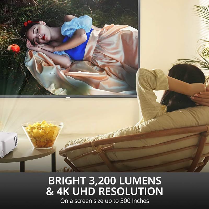 ViewSonic PX 701 4 K ゲーミングプロジェクター HDR HLG 3 200 ANSI ルーメン高輝度 フルHD 240 Hz 低入力遅延 2 ms 超高速入力 ３００型大画面 1 1倍光学ズーム 自動台形補正 ４隅補正