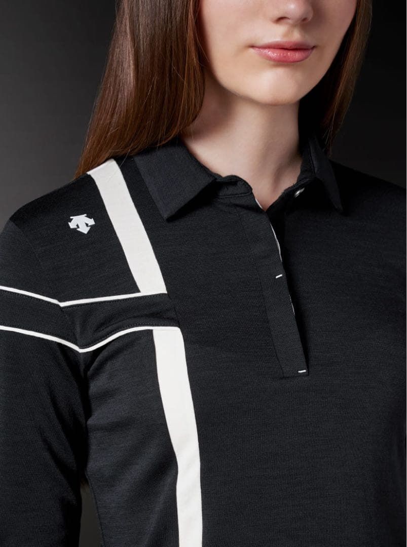 定価1.7万 マナードウール 切り替え ロングスリーブシャツ