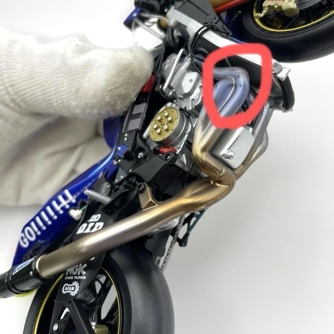 ミニチャンプス 1/12 ヤマハ YZR-M1 ゴロワーズ テック3 アレックス
