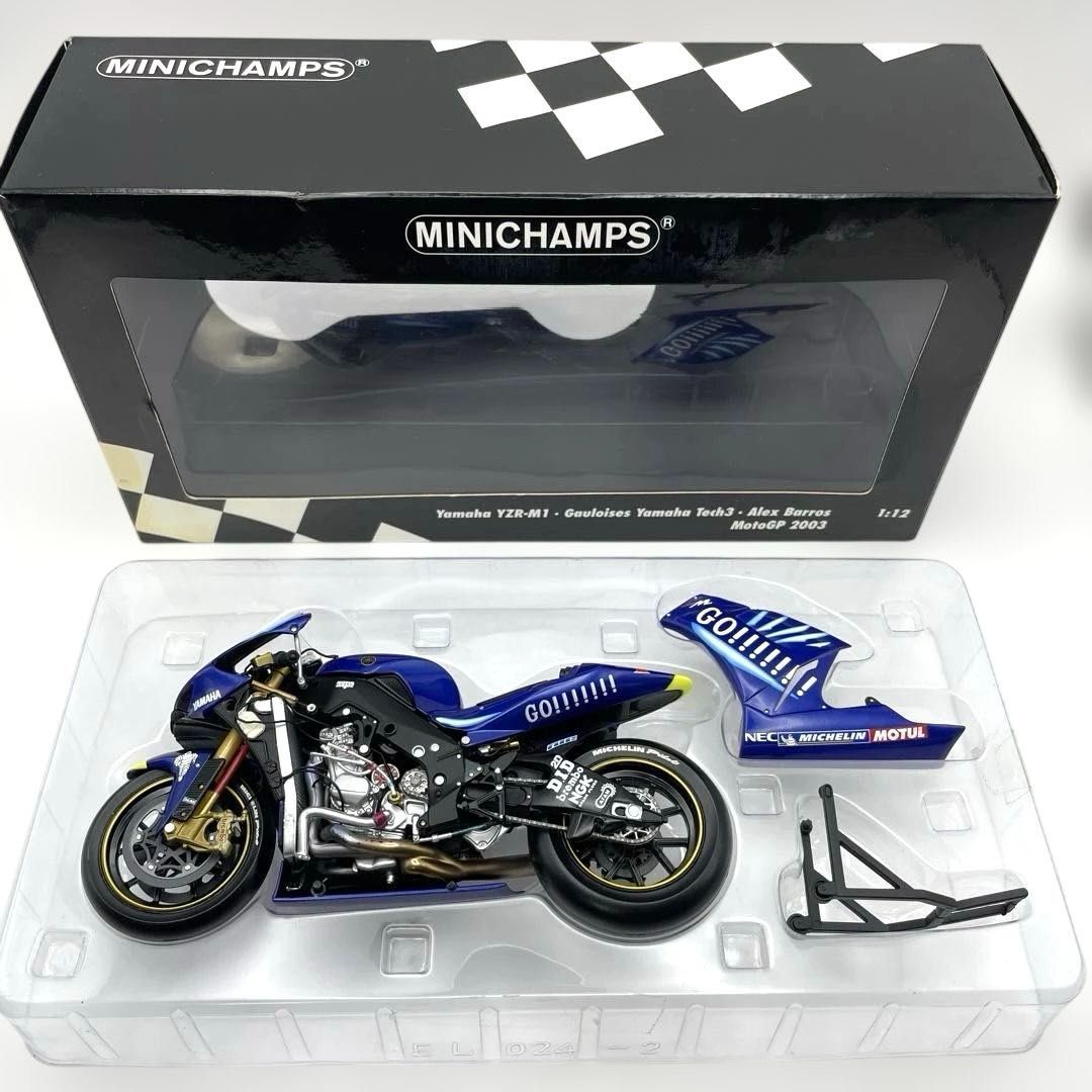 ミニチャンプス 1/12 ヤマハ YZR-M1 ゴロワーズ テック3 アレックス