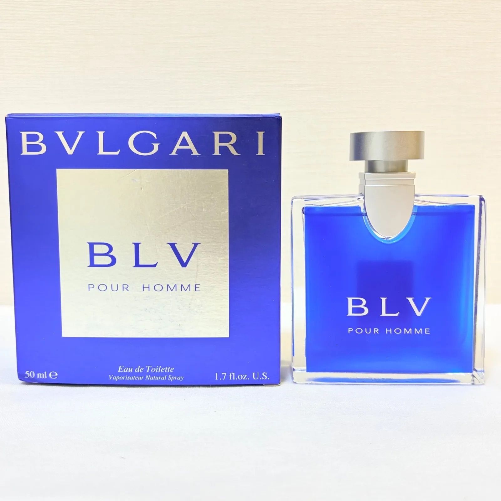 新品未使用 BVLGARI BLV pour homme eau de toilette ブルガリ ブルー