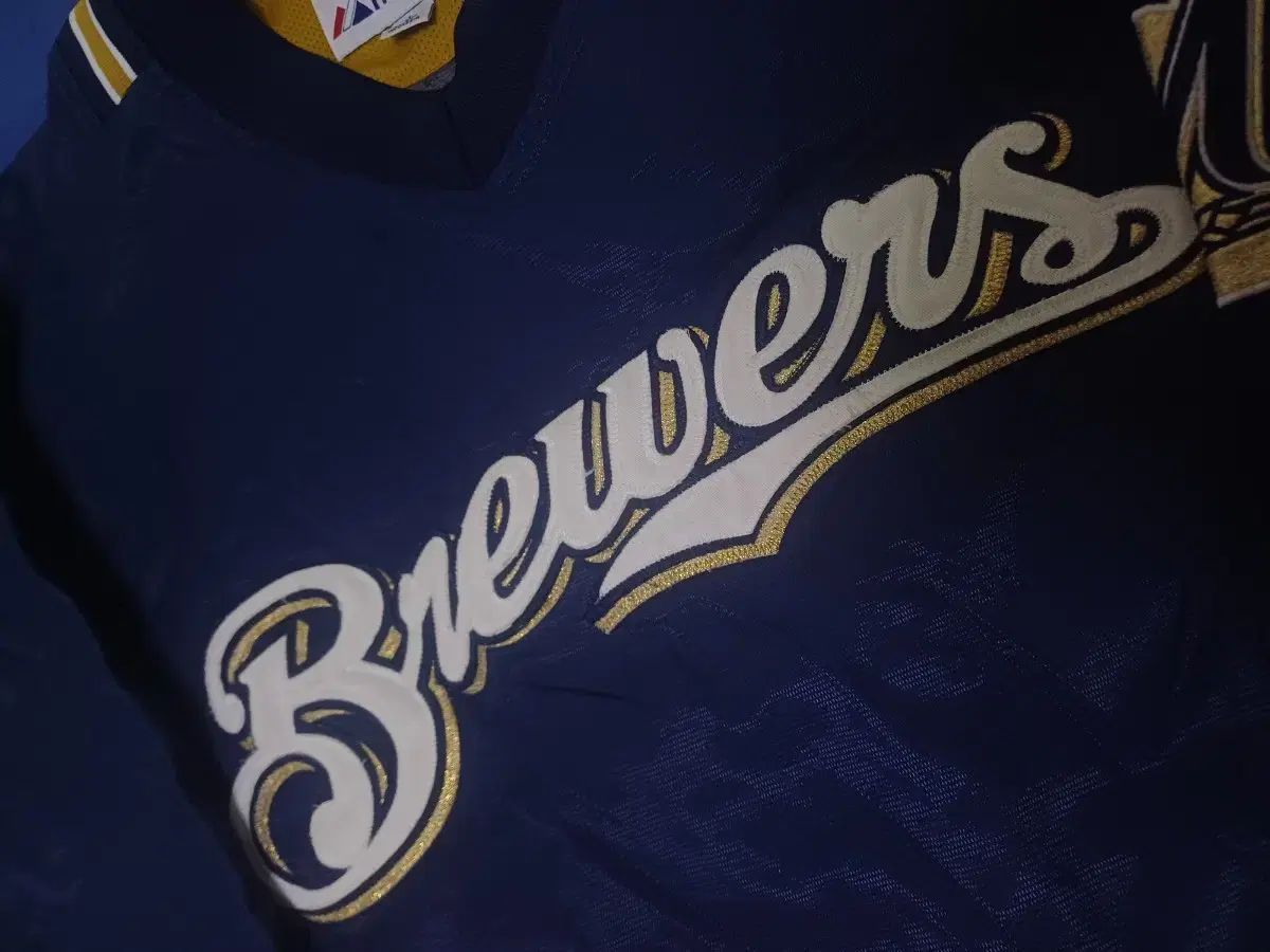 MLB マジェスティック ミルウォーキー ブリュワーズ ウォームアップ