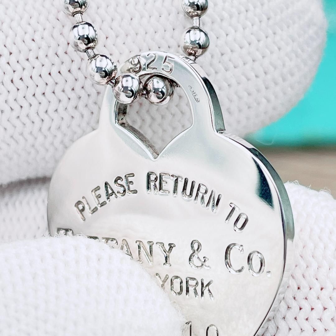 ◇ティファニー◇新品仕上済 リターントゥ ハート ネックレス ボール Ag925 ◇ティファニー◇新品仕上済 Tiffany&Co. リターントゥティファニー