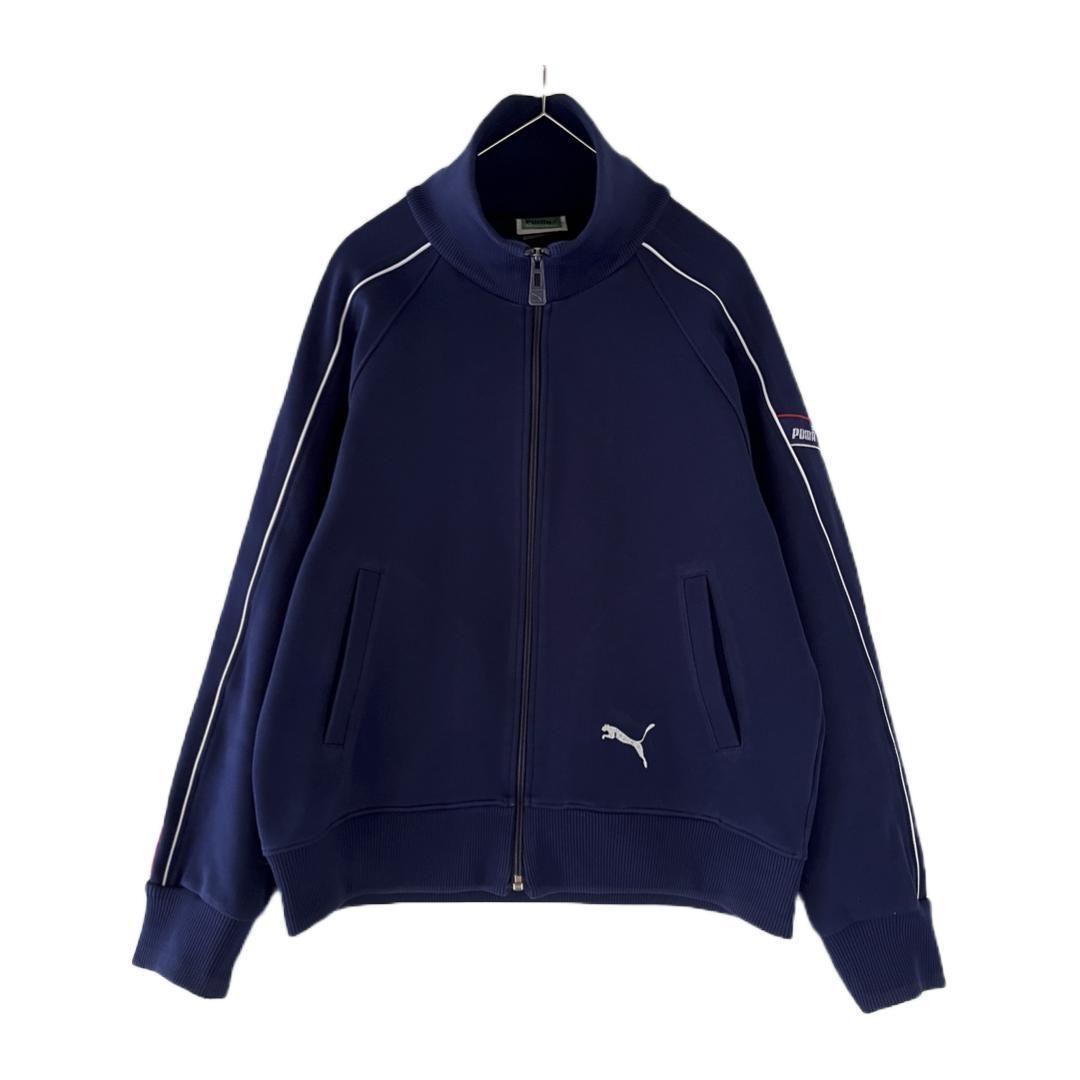 80s PUMA トラックジャケット ヴィンテージ old 刺繍ロゴ レトロ