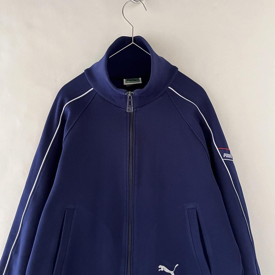 80s PUMA トラックジャケット ヴィンテージ old 刺繍ロゴ レトロ