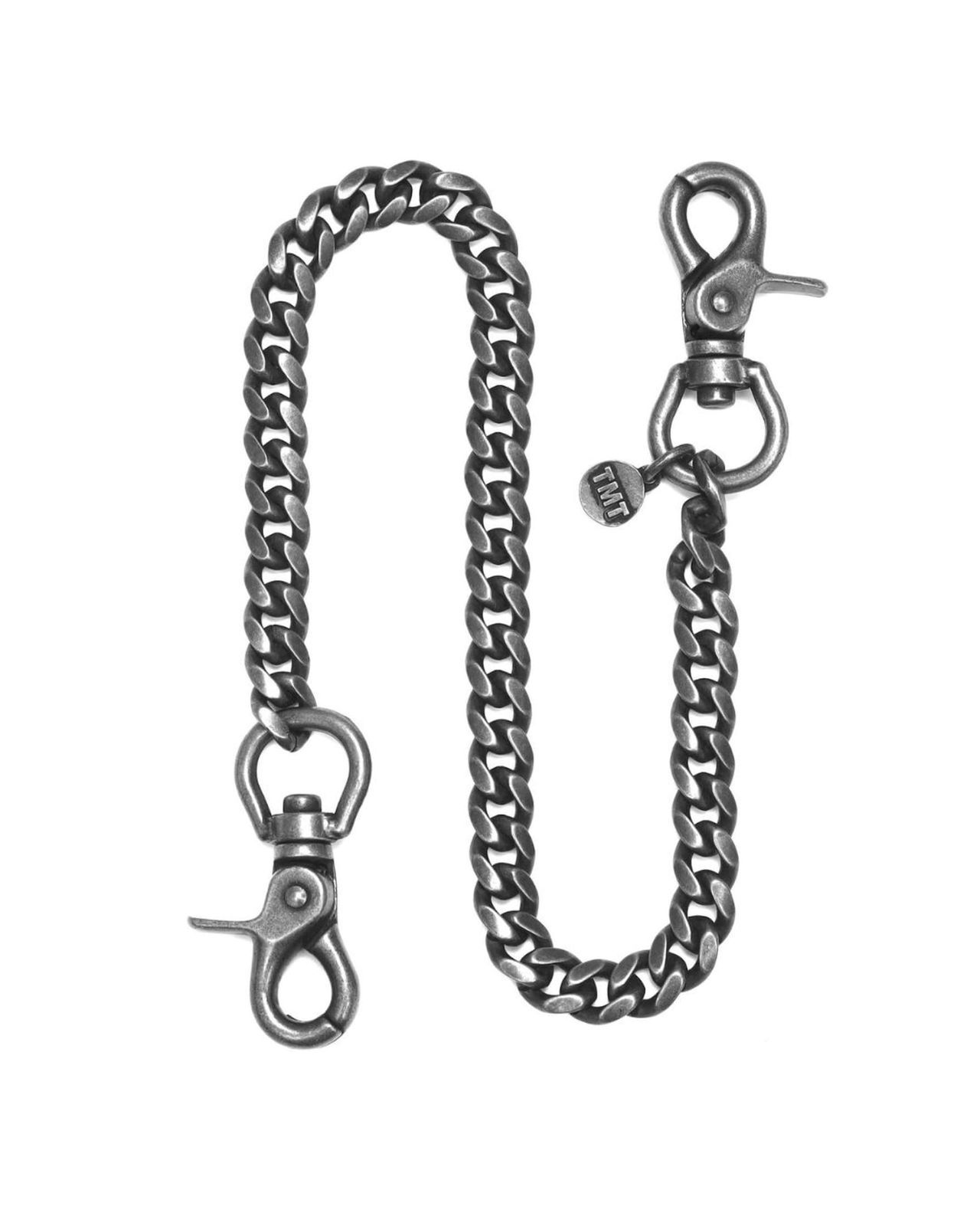 財布 SILVER CHAIN WALLET SHORT シンプル 50 cm ウォレットチェーン ティーエムティー