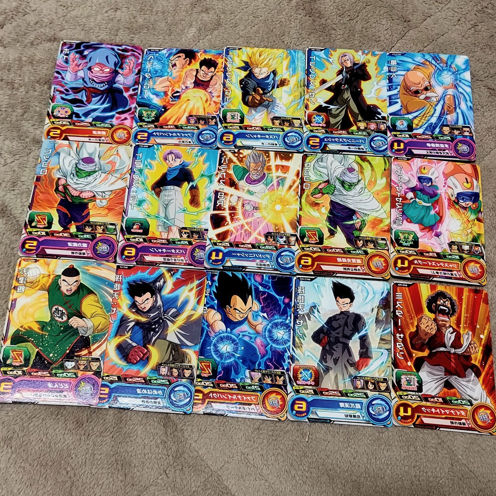 スーパードラゴンボールヒーローズ 孫悟空　ベジータ　lc まとめ売り ⑤ドラゴンボールヒーローズカード 240枚 まとめ売り カード多数