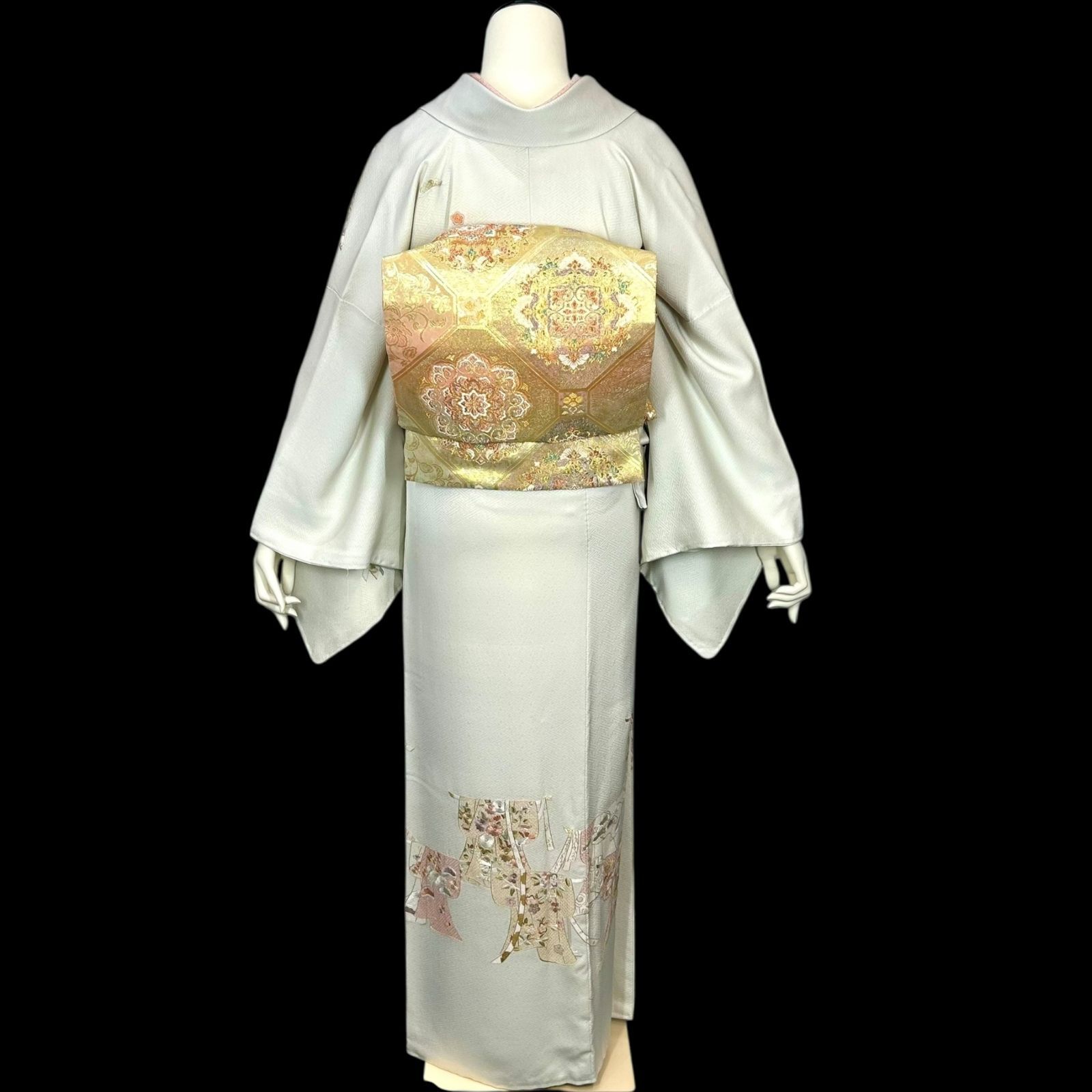 付下げ 刺繍 正絹 附下 - メルカリ