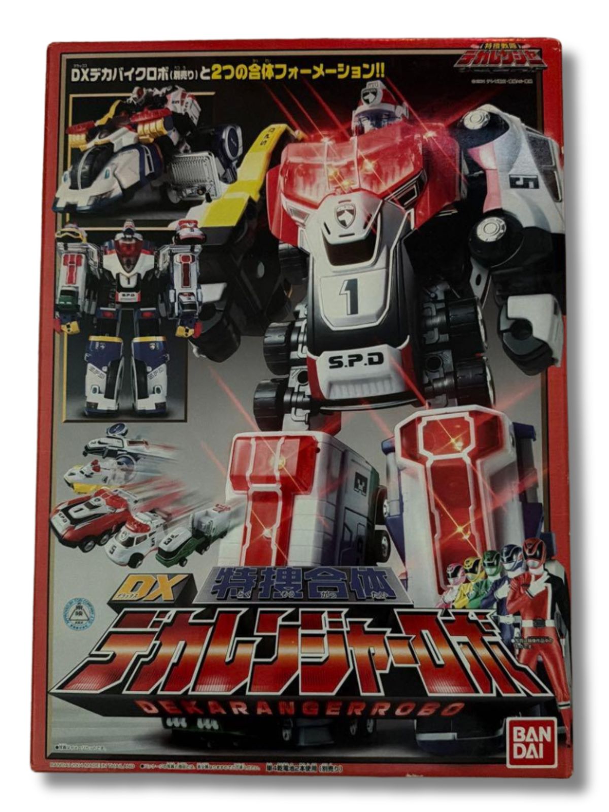新品未開封 DX 特捜合体 特捜戦隊デカレンジャーロボ - メルカリ