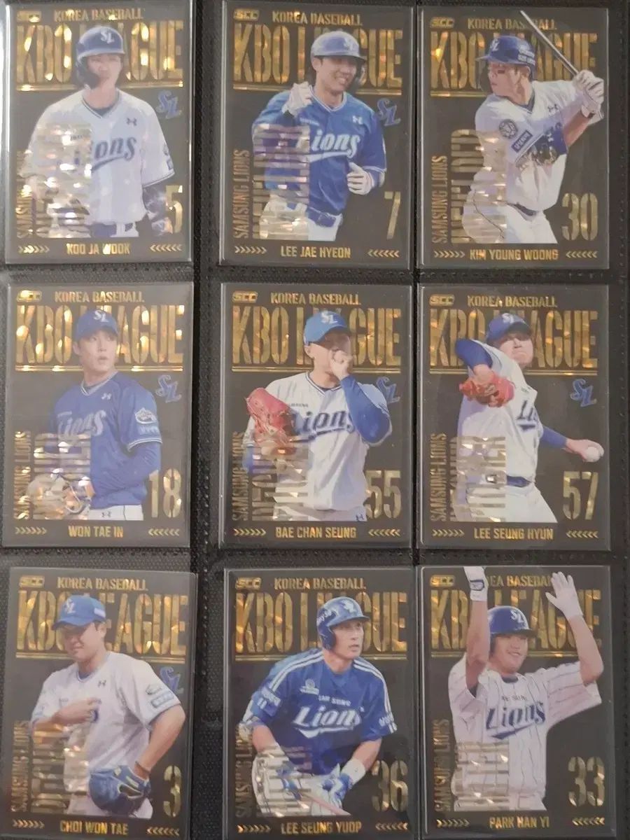 kbo 2025 SAMSUNG サムスン カード まとめ