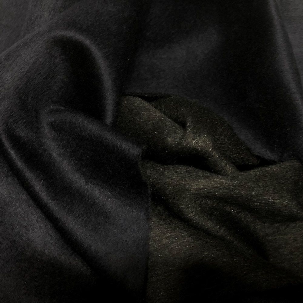 PIACENZA ( ピアチェンツァ ) マフラー ネイビー×ダークグレー ダブル