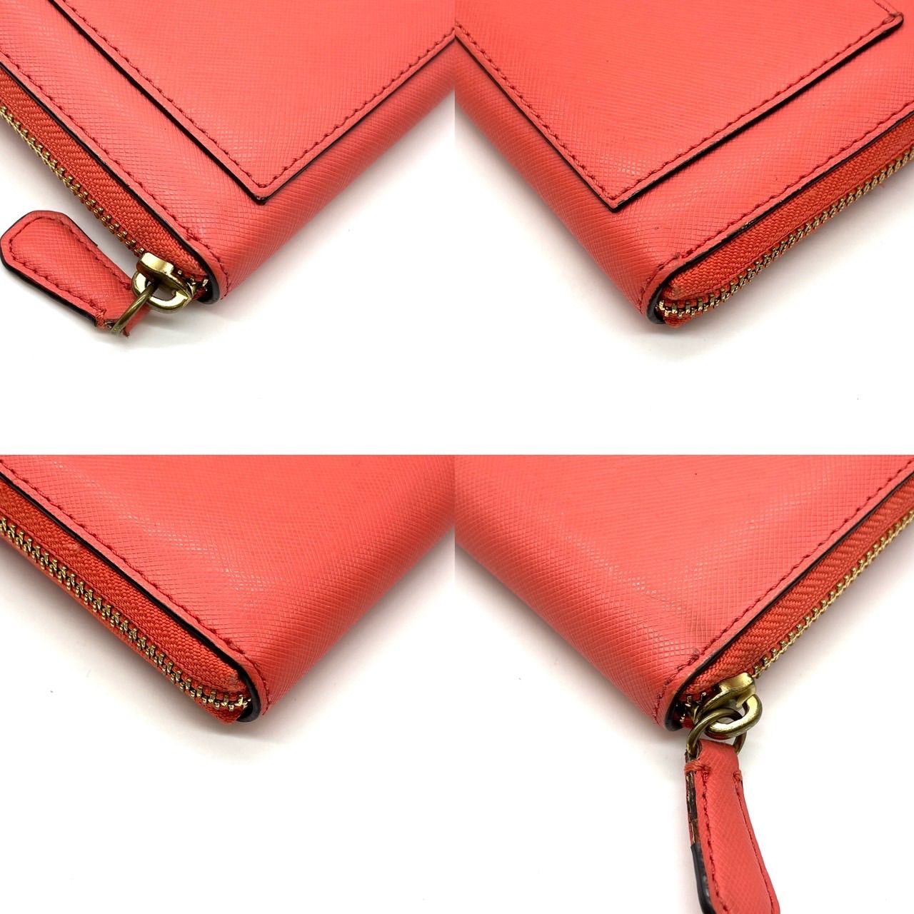 良品】 COACH コーチ 長財布 ロングウォレット ラウンドファスナー 