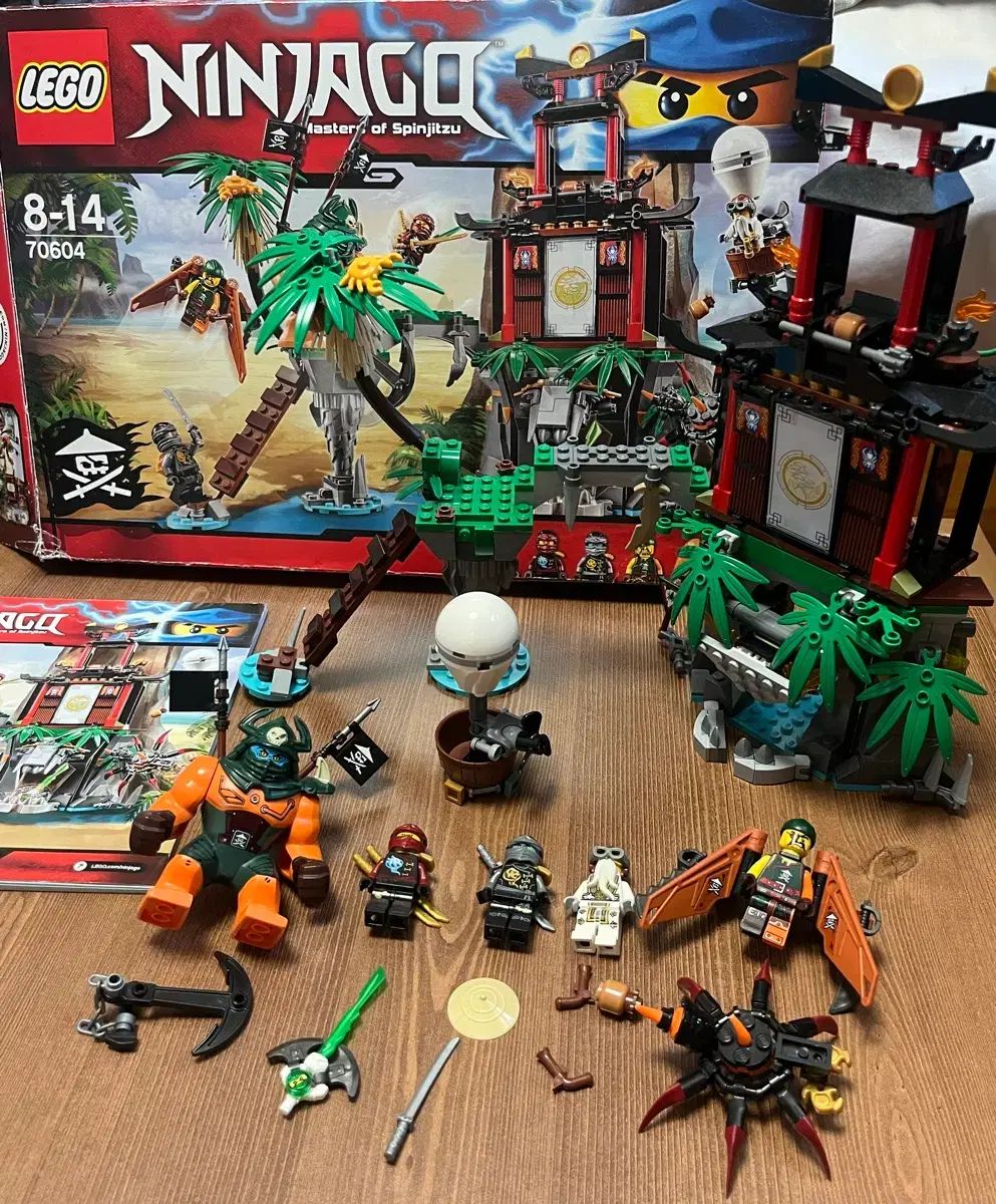 LEGOニンジャゴー タイガーウィドウ Island 70604