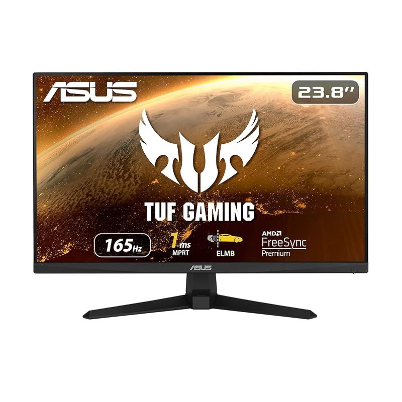 ASUS ゲーミングモニター 165Hz 23.8インチ モニター IPS フルHD 1ms