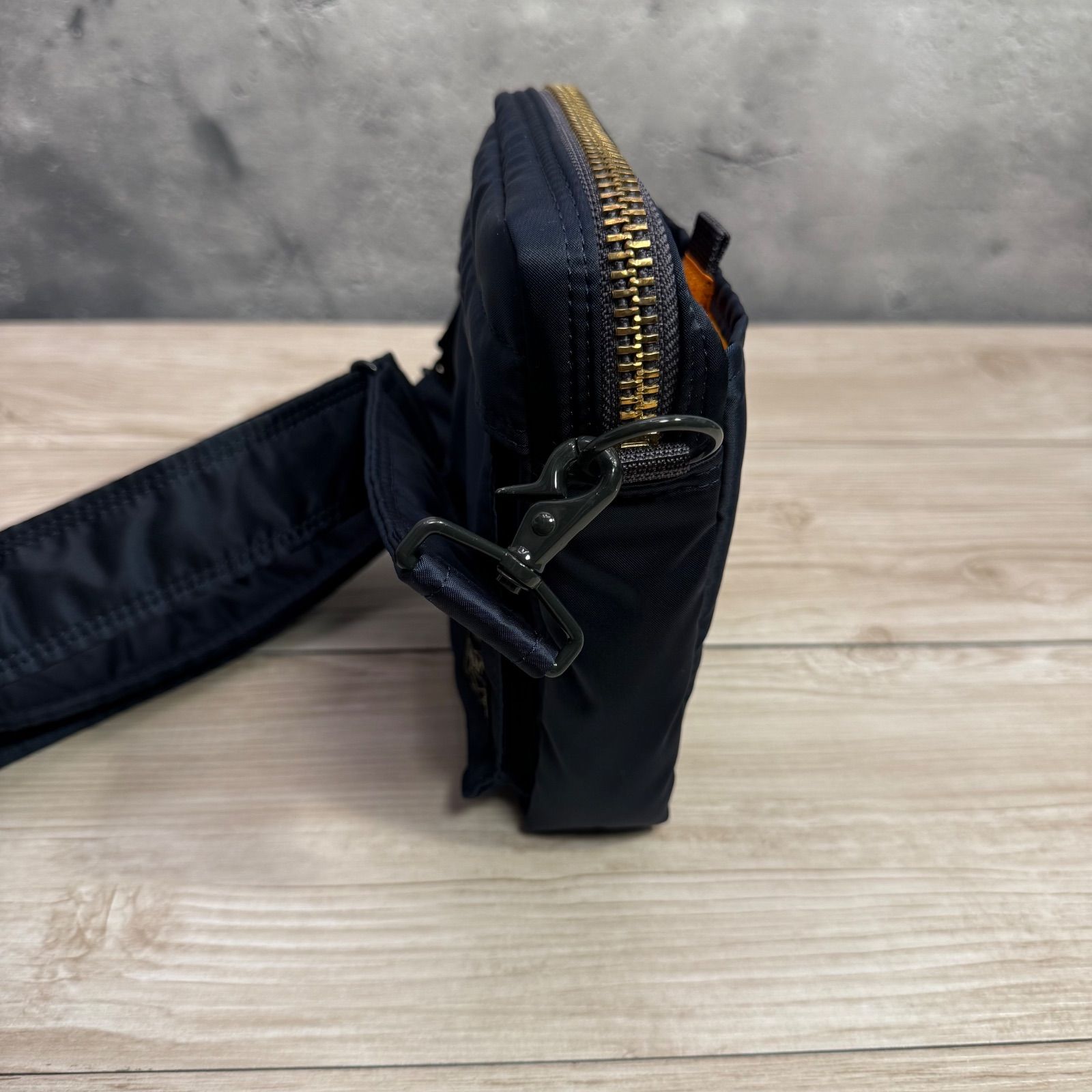 ✨PORTER PX TANKER バーティカルショルダーバッグ アイアンブルー