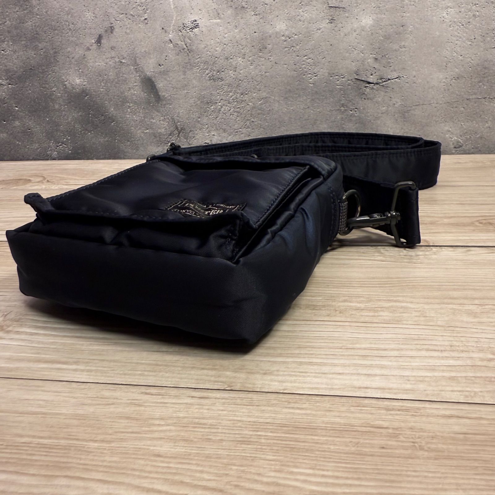 ✨PORTER PX TANKER バーティカルショルダーバッグ アイアンブルー