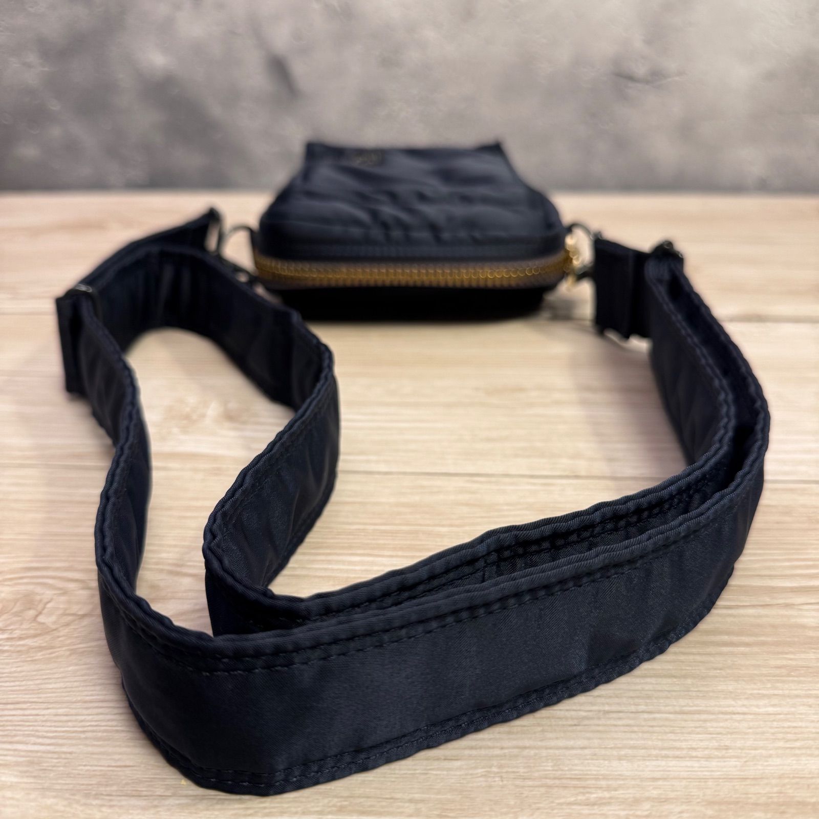 ✨PORTER PX TANKER バーティカルショルダーバッグ アイアンブルー