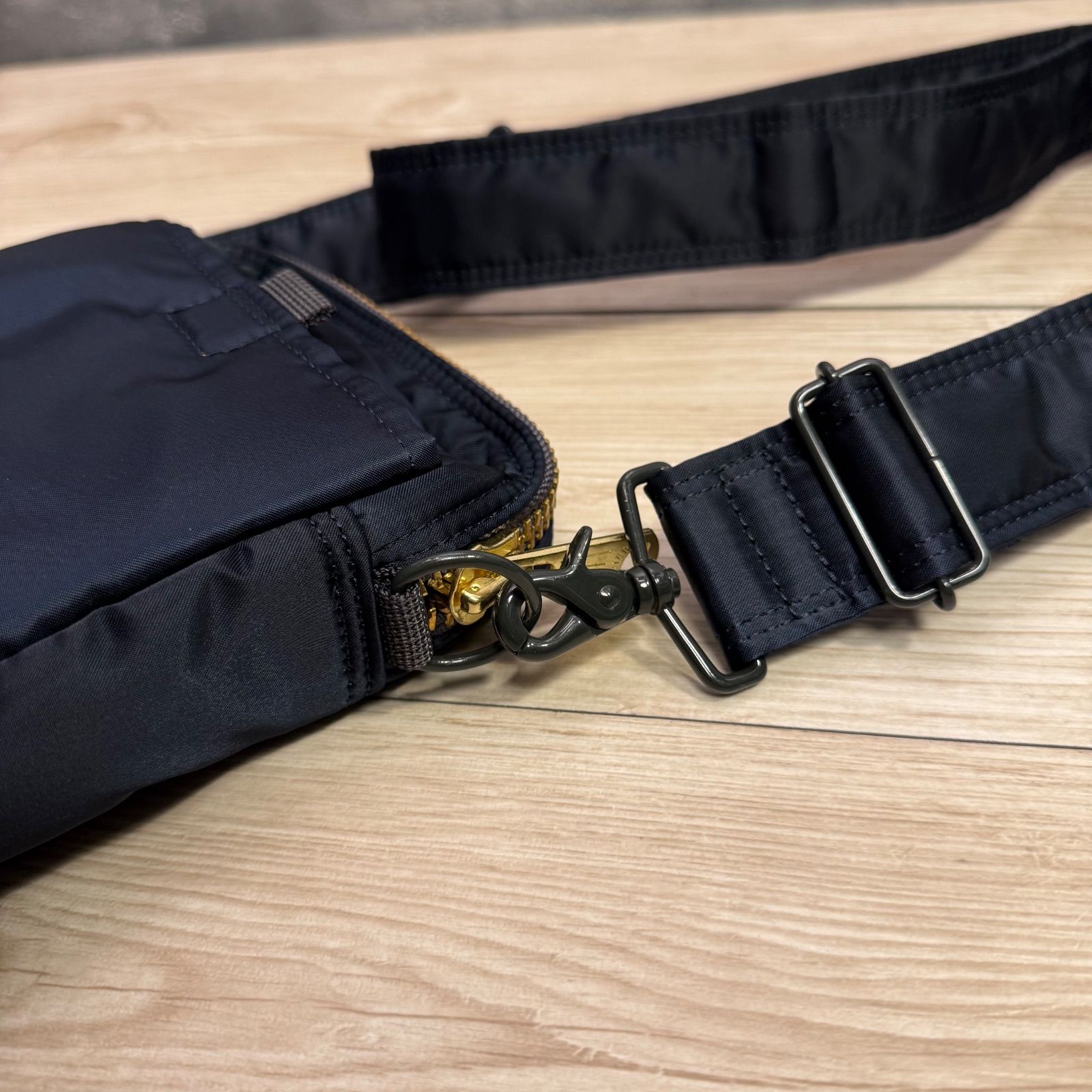 ✨PORTER PX TANKER バーティカルショルダーバッグ アイアンブルー