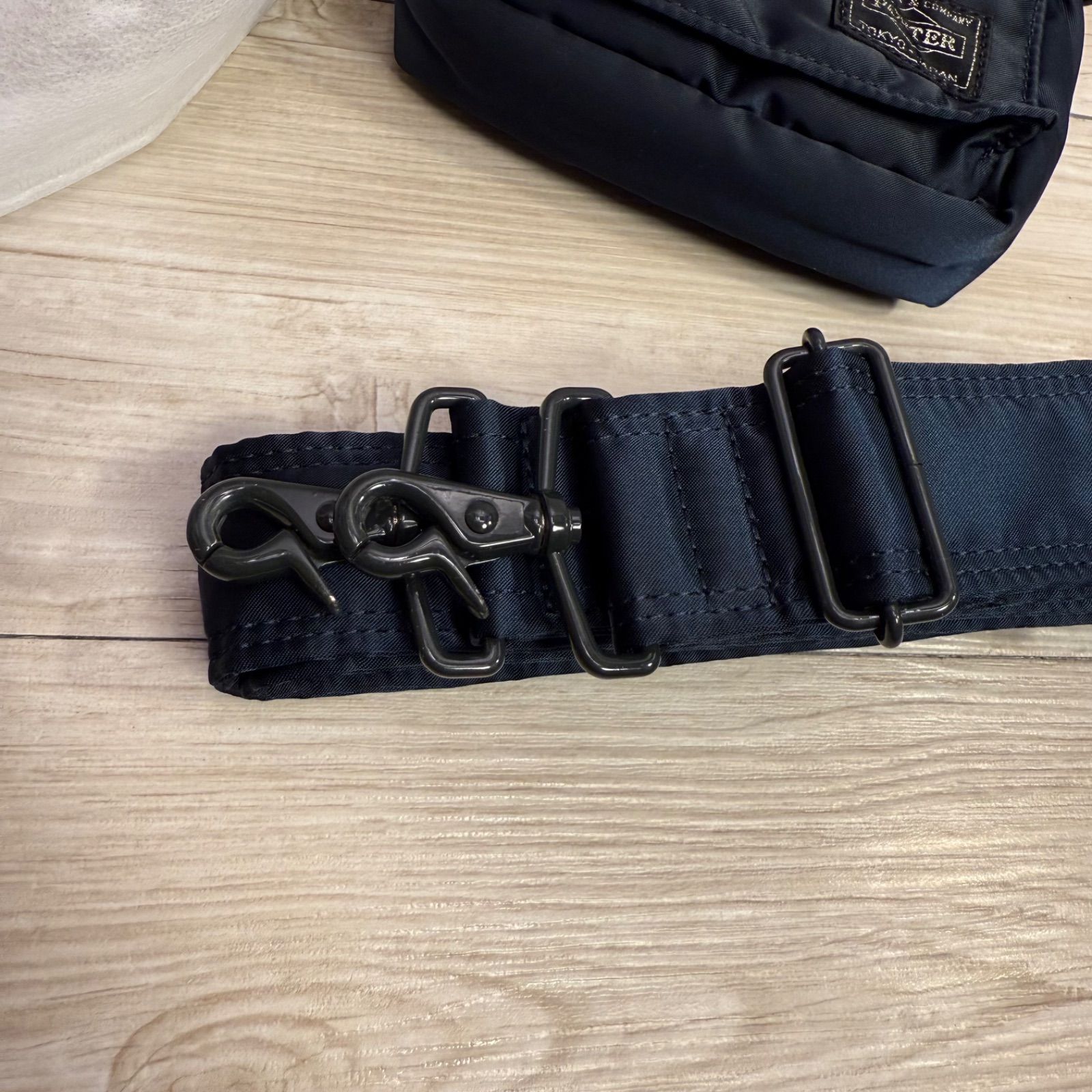 ✨PORTER PX TANKER バーティカルショルダーバッグ アイアンブルー