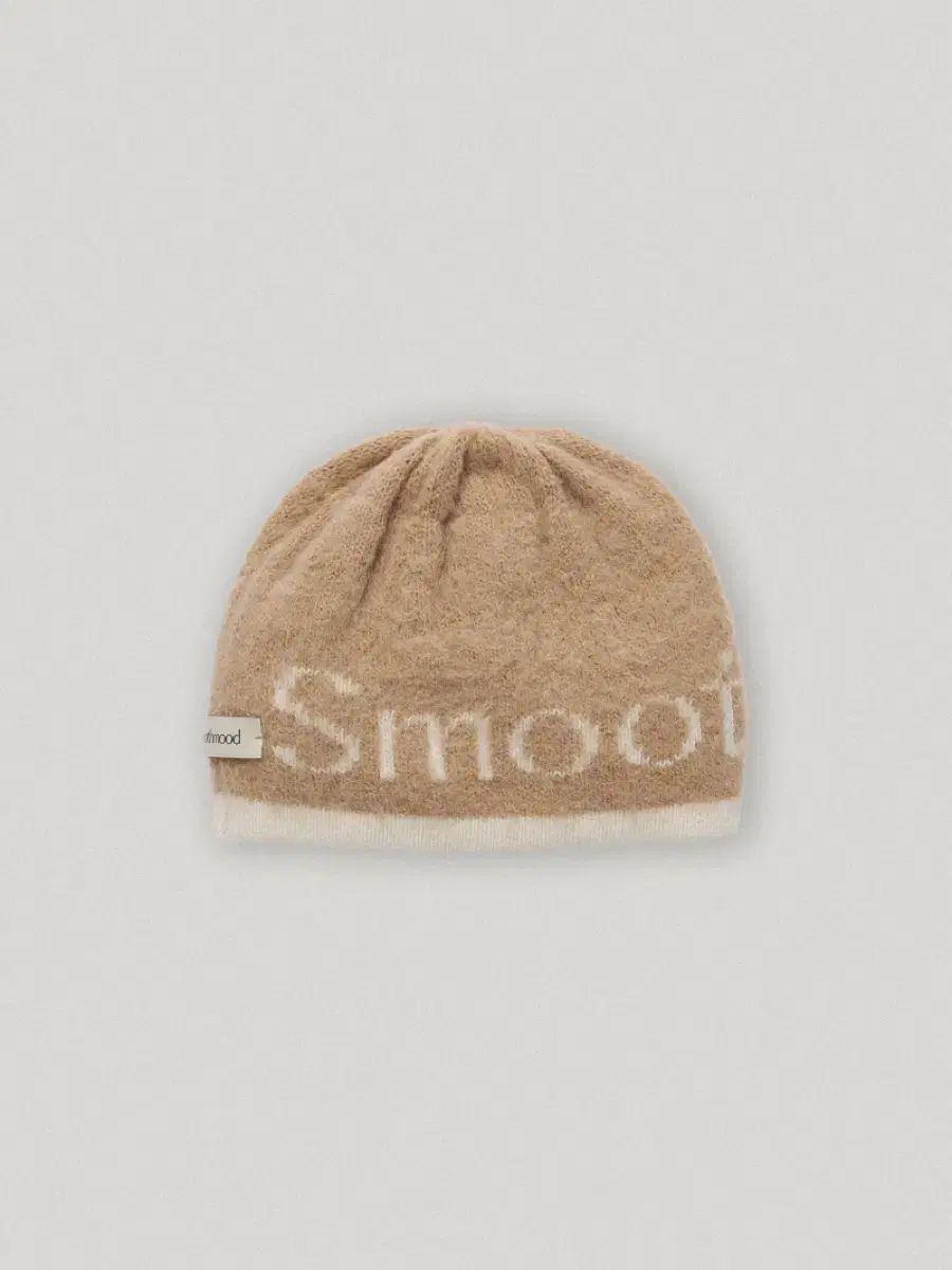 スムードムード Roomie Logo Knit Hat Beige
