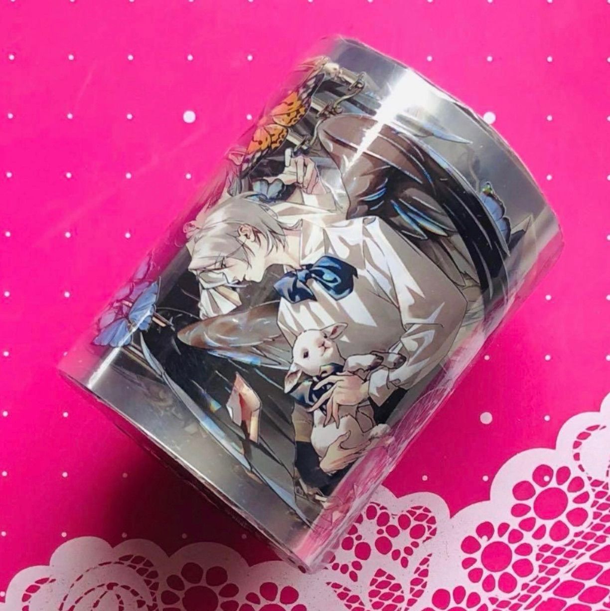 贝壳光 6 cm×10 m 堕落天使 海外マスキングテープ 海外マステ 人物 男性