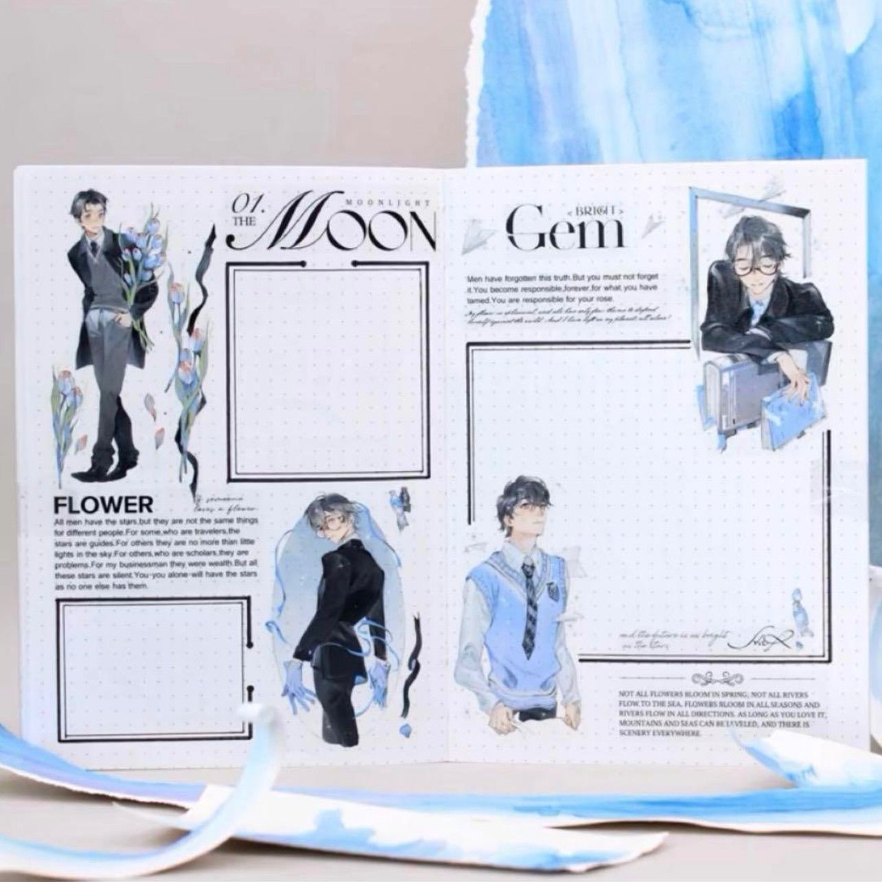  琉璃光 6 cm 10 m 不会失去的蓝色 海外マスキングテープ マスキングテープ テープ マスキングテープ