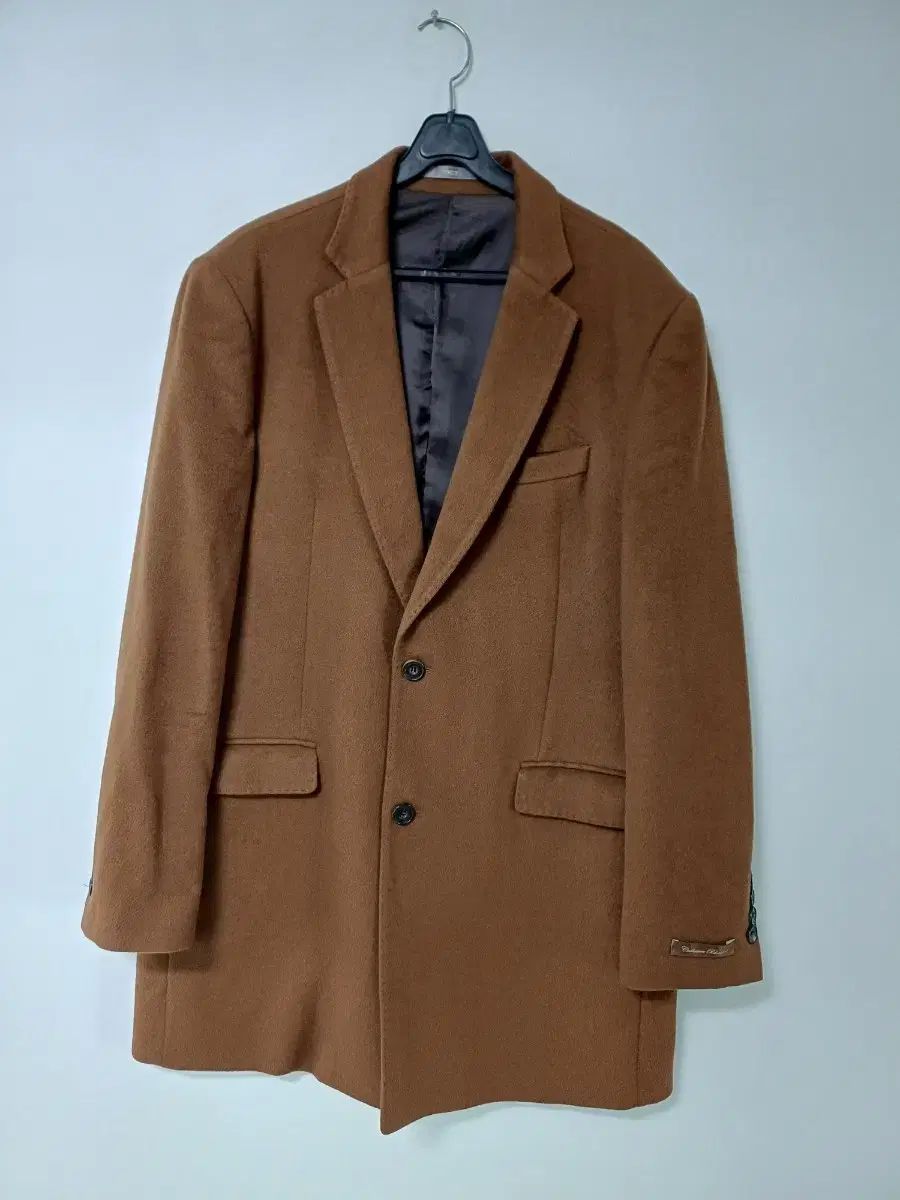 メンズ TNGT オーバーサイズ ウール カシミア ハーフコート 110