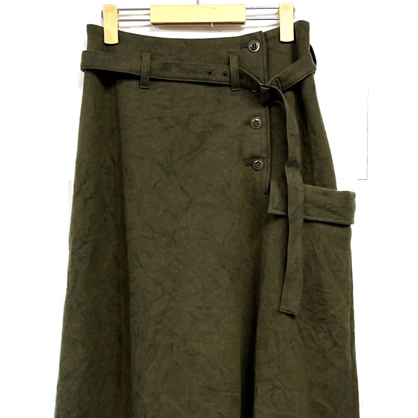 Yohji Yamamoto Y's｜ヨウジヤマモト ワイズ ウール フレア ベルト