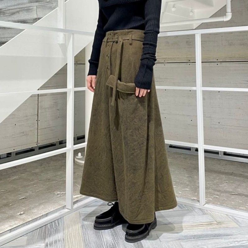 Yohji Yamamoto Y's｜ヨウジヤマモト ワイズ ウール フレア ベルト