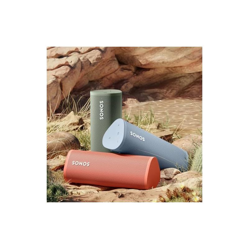  Sonos Roam ソノス ローム ポータブルスピーカーWi Fi Bluetooth対応 Olive オリーブグリーン スピーカー スピーカー ウーファー