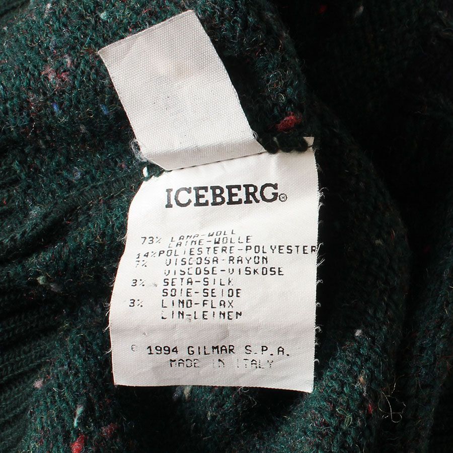 NE25021 ICEBERG アイスバーグ セーター ニット グリーン 緑