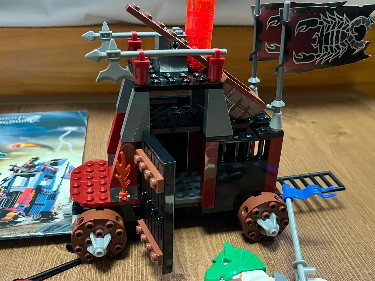 LEGOブロック Knights キングダム バトル ワゴン 8874