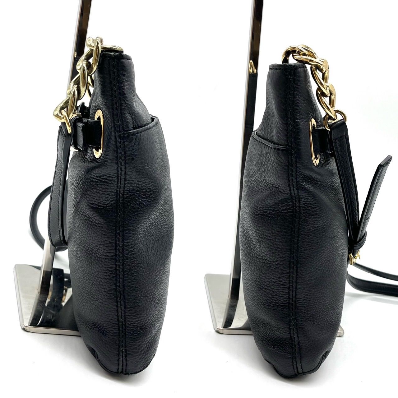 レディース 【良品】MICHAEL KORS マイケルコース レザー ワン 
