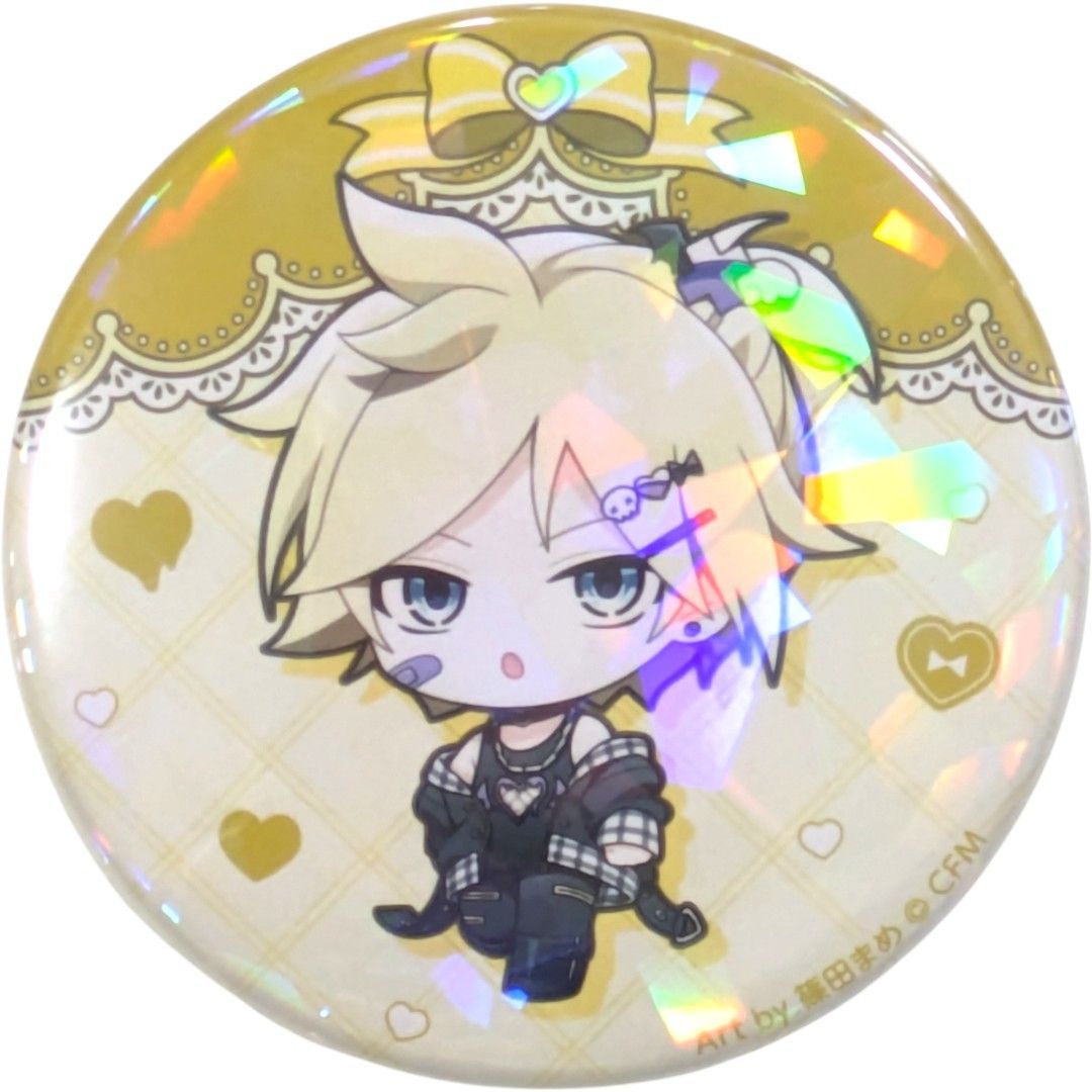 送料無料 24時間以内発送 未使用 15点セット 鏡音レン ホログラム缶