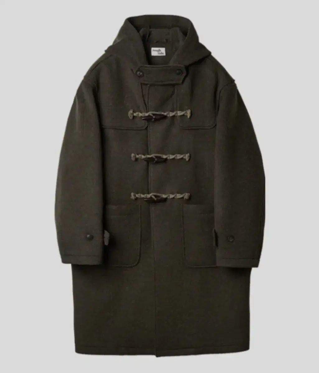 ROUGH SIDE ダッフルコート ブラウン