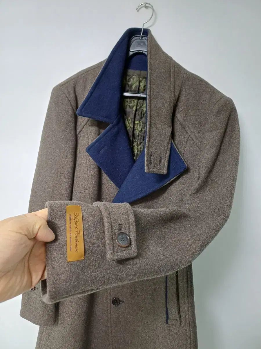 メンズ BASSO ウール ハーフコート 105