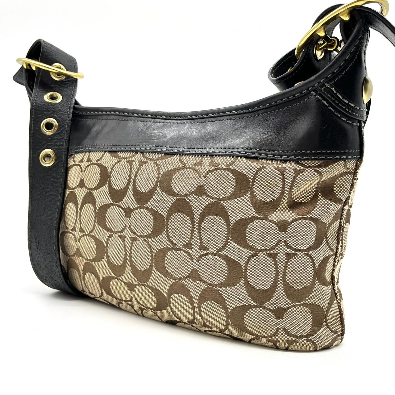 良品】 COACH コーチ ショルダーバッグ トートバッグ ワンショルダー 