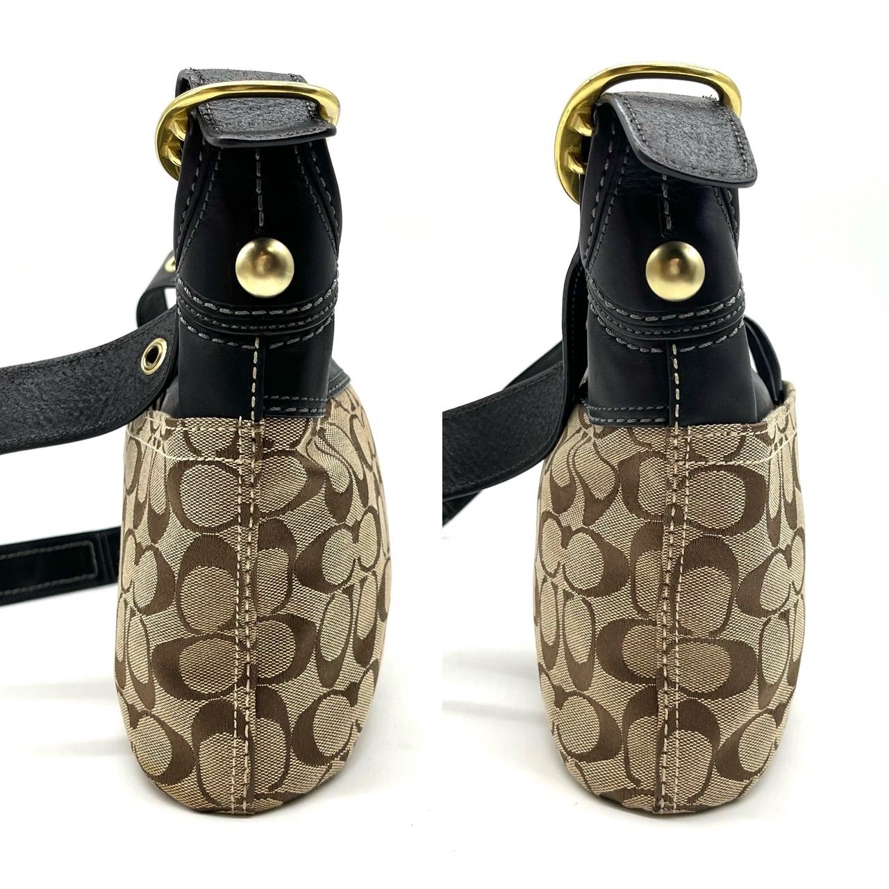 良品】 COACH コーチ ショルダーバッグ トートバッグ ワンショルダー 